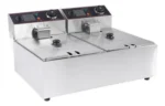 Fritador Electrico De Mesa 2 cubas 6 Litros c/u DeMet - Imagen 3