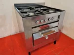 Cocina Industrial 4 hornallas y horno SOLMA - Imagen 2