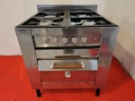 Cocina Industrial 4 hornallas y horno SOLMA - Imagen 3