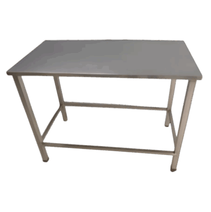 Mesa de acero inoxidable de 150x60x90