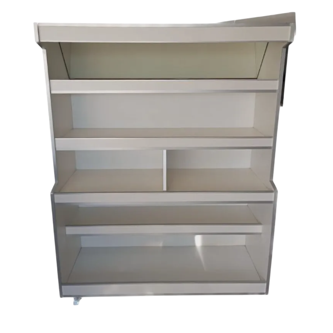 Panera blanca 150cm Panera Mostrador 150 cm - Imagen 1