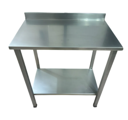 Mesa Acero Inoxidable de apoyo Medida 140x50x90 Con 1 Estante