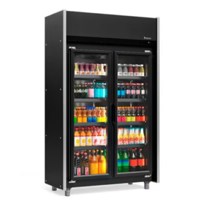Expositor Visicooler 2 puertas 820 lts Gelopar GEAS-2P