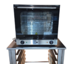 Horno De Convección Eléctrico 4 bandejas 44x32 Modelo: Heb-4F con vapor