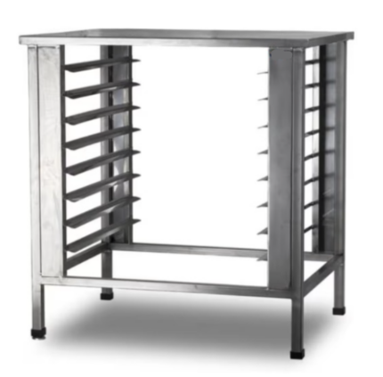 Mesa Gavillar de acero inoxidable para bandejas 58x68 o 60x40 6 rieles