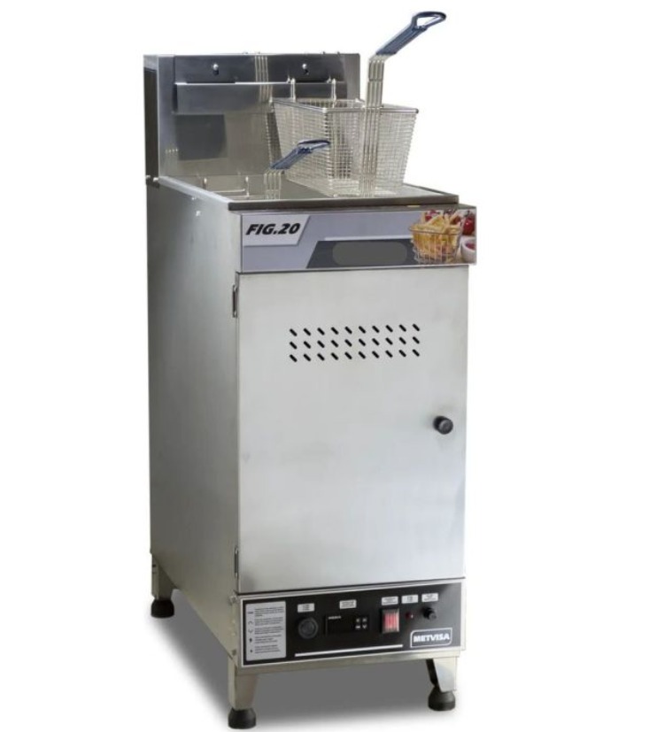 WhatsApp Image 2026-09-29 at 10.29.40 AM Fritador Metvisa Fig20 a Gas 20 Lt con Corte Automatico - Imagen 1