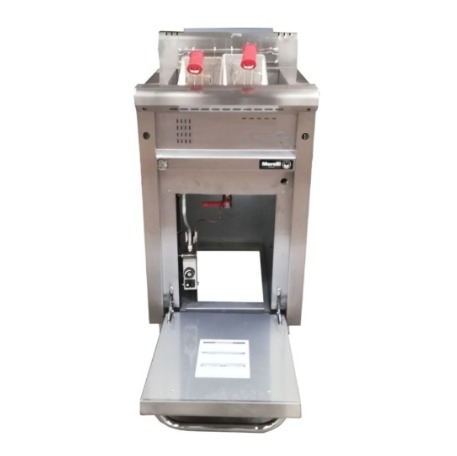 WhatsApp Image 2026-09-29 at 11.45.31 AM Fritador a Gas de Pie 30lts Morelli Fm 30 Plateado Corte Automático - Imagen 1