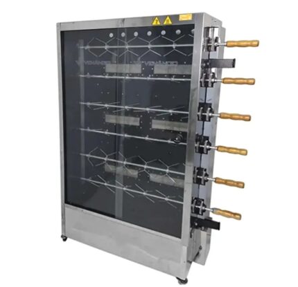 Spiedo Profesional A Gas 30 Pollos Venancio Modelo Sgf3