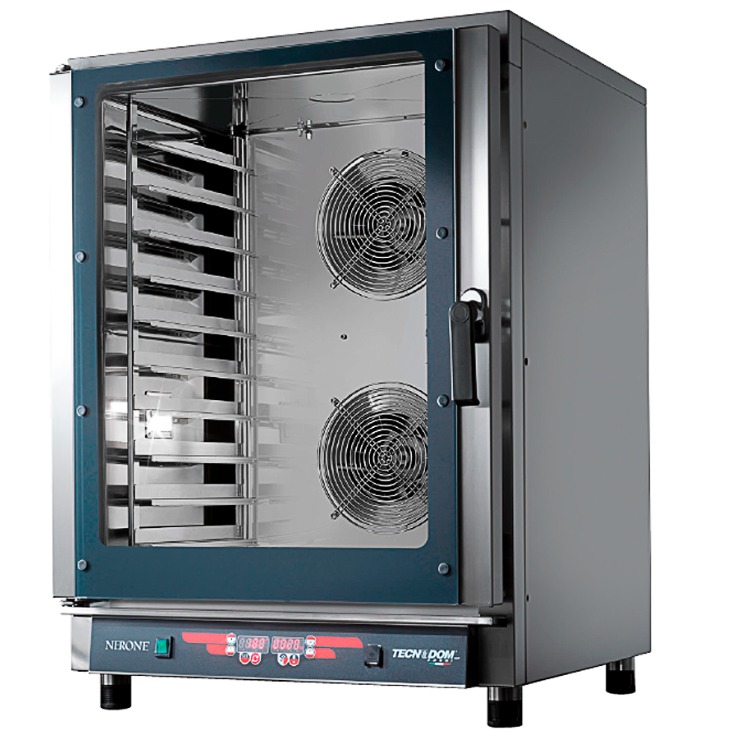 WhatsApp Image 2026-10-06 at 8.14.10 AM Horno de convección TECNODOM- 10 bandejas GN1/1 o 60x40 cm - Imagen 1