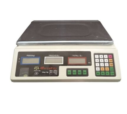 Balanza Comercial Mercocity modelo  ACS-C LCD 30 Kg