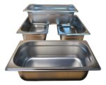 Cuba Gastronorm 1/3×10 cm acero inoxidable - Imagen 2